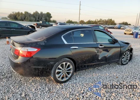 2013 Honda Accord Sport из США, поврежденный, VIN 1HGCR2F53DA177564